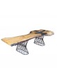 Manhattan Sandy Desk with Fiord Waterfall